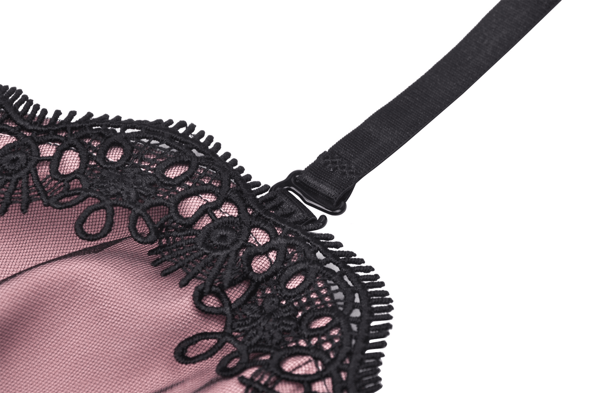 Elegant Lace-Up Dress with Ruffled Hem and Delicate Details - image 8