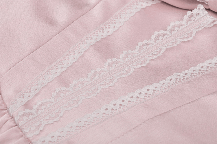 Elegant Pink Satin Bow Dress for Evening Events - image 8