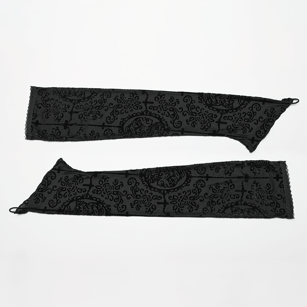 Elegant Velvet Dress with Slanted Collar and Appliques - image 7