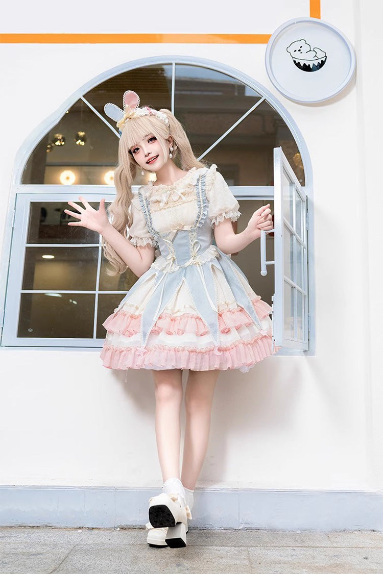 Ballet Circus Hanayome Sweet Princess Lolita Jsk Dress 2 Colors - Product - 9