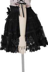 Sweet Ruffle Bowknot Lace Plus Size Japanese Lolita Skirt 3 Colors - Product - 7