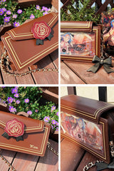 Chain Rose Sweet Elegant Lolita Crossbody Bag 5 Colors - Product - 17