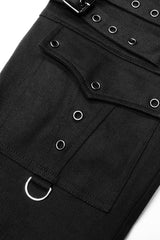 Multi Pockets Buckles Detachable Men's Steampunk Pants 2 Colors - Product - 14