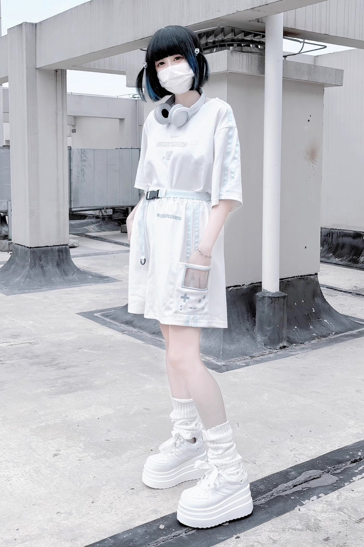 College Lace-Up Sweet Jirai Kei Japanese Platforms Shoes 2 Colors - Product - 10