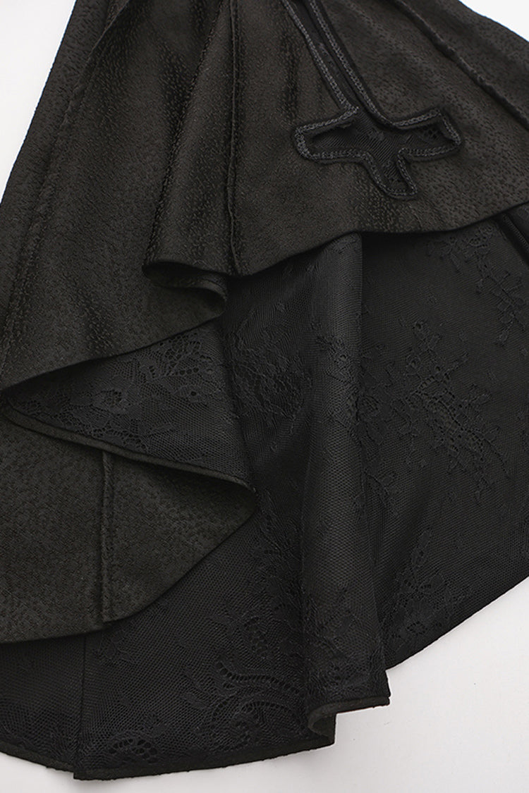 Black [Eternal Dark Portrait] Long Sleeves Vintage Elegant Prince Handsome Ouji Lolita Coat - Product - 8