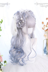 Multi-Color Bleaching And Dyeing Long Big Wave Sweet Lolita Wigs - Product - 2