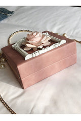 Rose Pearl Chain Retro Gothic Lolita Shoulder Bag - Product - 6