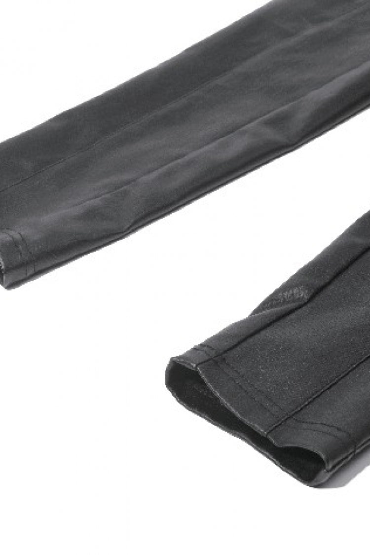 Black Asymmetric Studded Women's Punk Pants - Product - 20