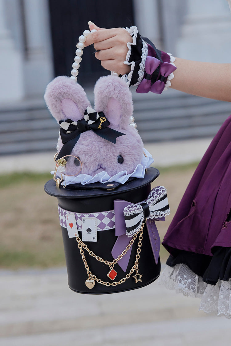 Magic Rabbit Hat Bowknot Sweet Lolita Shoulder Bag 3 Colors - Product - 7