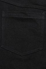 Black Triangular Stitching Mesh Buckle Women's Punk Pants - Product - 8