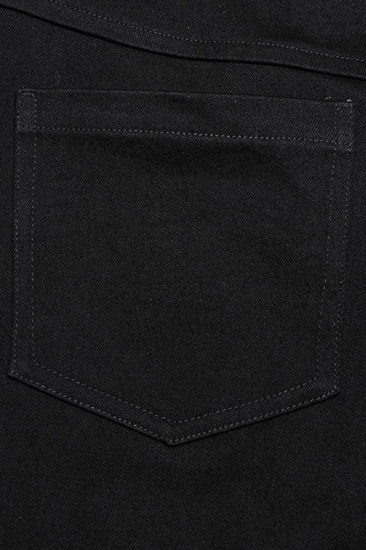 Black Triangular Stitching Mesh Buckle Women's Punk Pants - Product - 8
