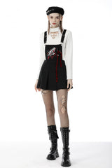 Black Devil Blood Women's Punk Suspender Pleated Skirt - Product - 6