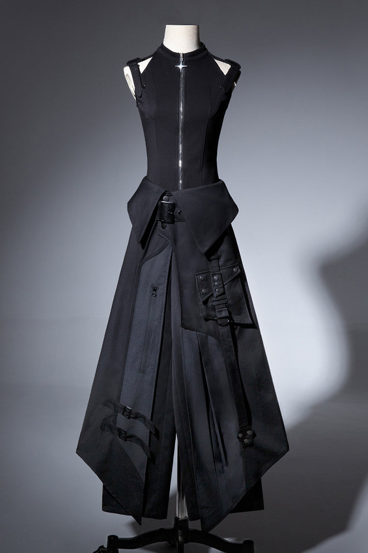 Black  [Nightblade] Ouji Gothic Vintage Prince Cool Lolita Pants (Pants Only) - Black - 1