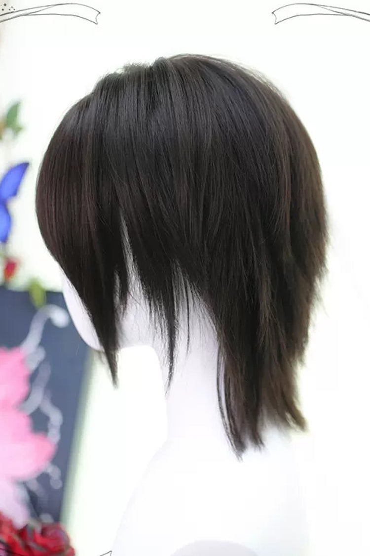 Black/Brown Secondary Sweet Lolita Short Wigs - Product - 3