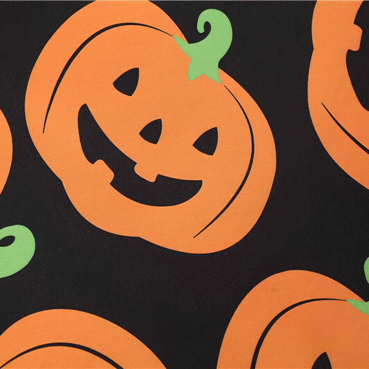 Fantastic Women's Halloween Dress with Pumpkin Print / Ladies Clothes with Long Sleeve - image 17