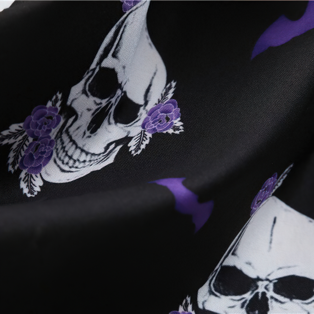 Fantastic Women's Halloween Dress with Pumpkin Print / Ladies Clothes with Long Sleeve - image 21