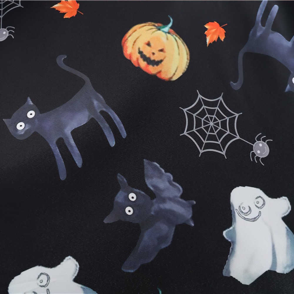 Fantastic Women's Halloween Dress with Pumpkin Print / Ladies Clothes with Long Sleeve - image 14