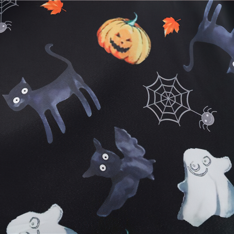 Fantastic Women's Halloween Dress with Pumpkin Print / Ladies Clothes with Long Sleeve - image 14