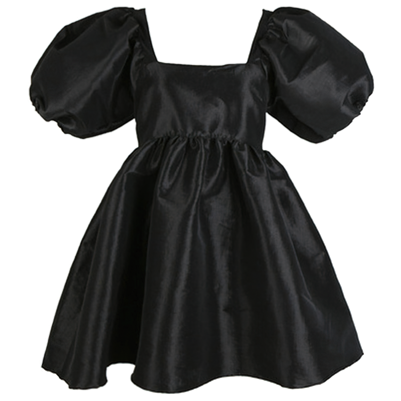 Fashion Women's Back Dress with Short Sleeve / Loose Fit Ladies Mini Dress - image 3