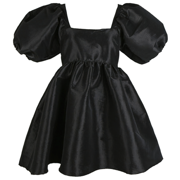 Fashion Women's Back Dress with Short Sleeve / Loose Fit Ladies Mini Dress - image 3