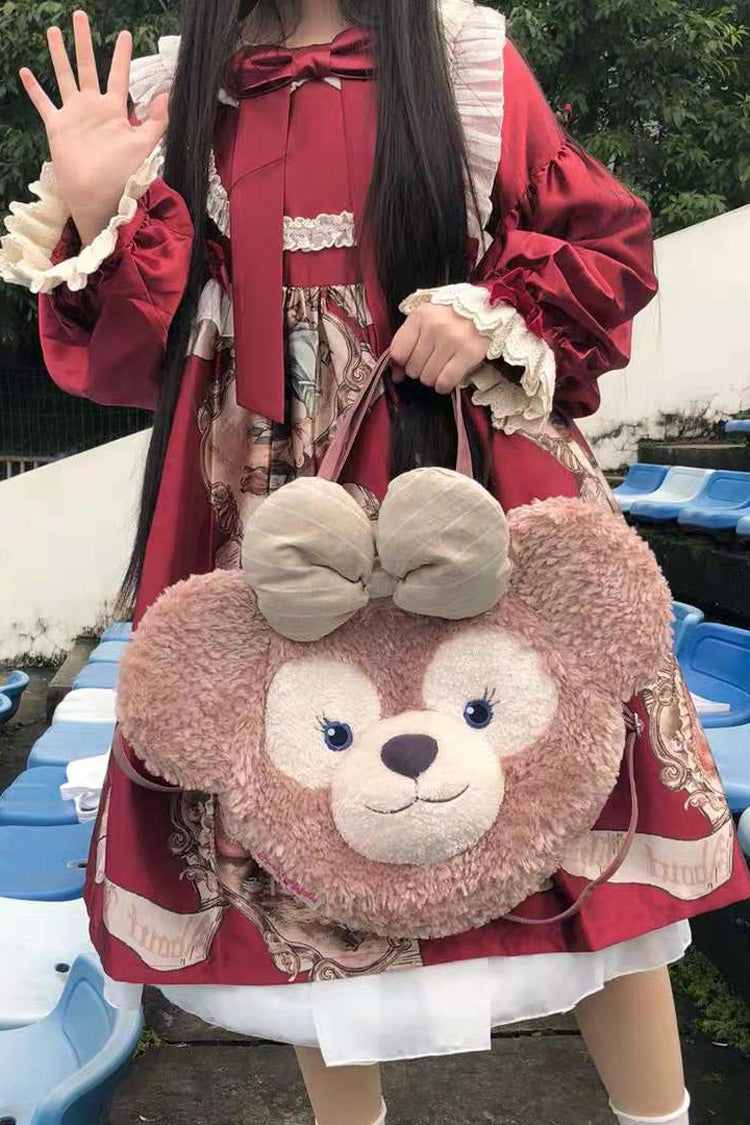 Shirley Mae Duffy Bear Big Face Sweet Lolita Bag Backpack - Product - 3