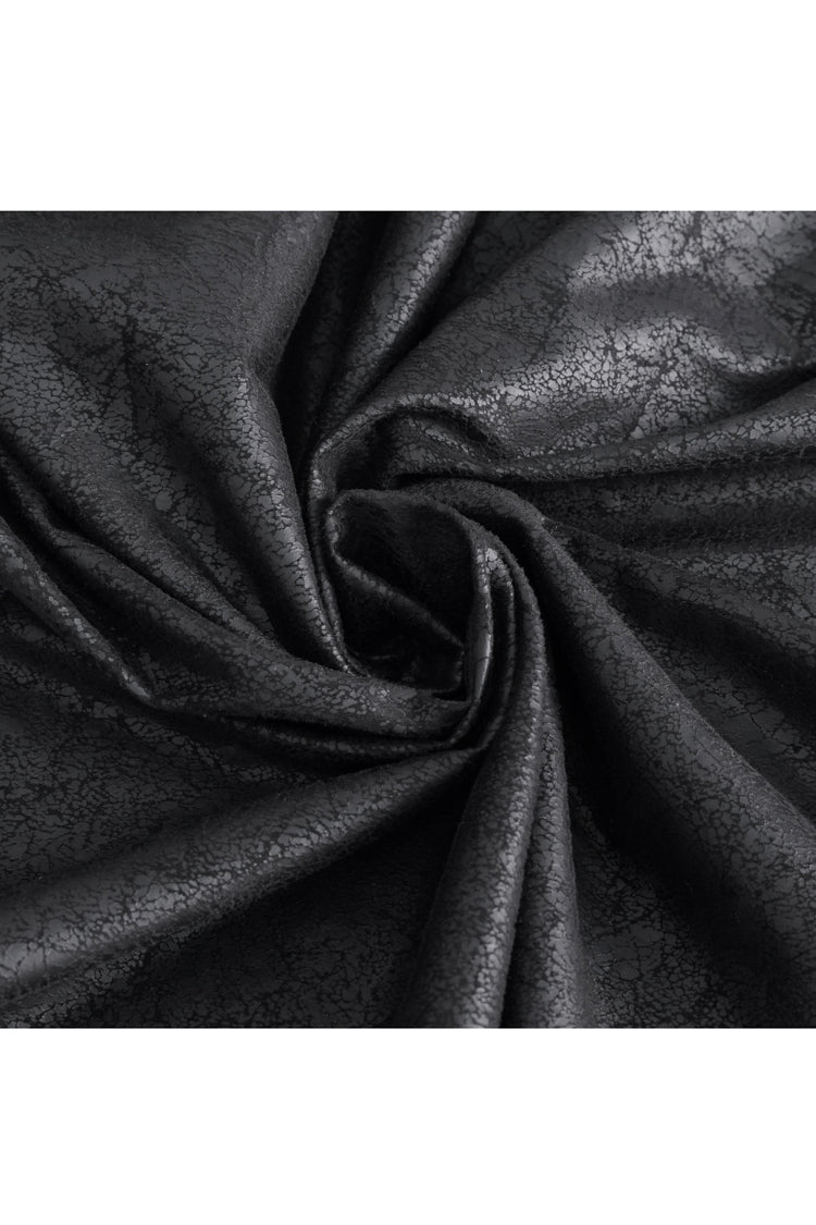 Black High Waisted Slim Women's Gothic Skirt - Product - 10