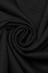 Black Long Sleeves Faux Leather Stitching Mens Steampunk Blouse - Product - 5