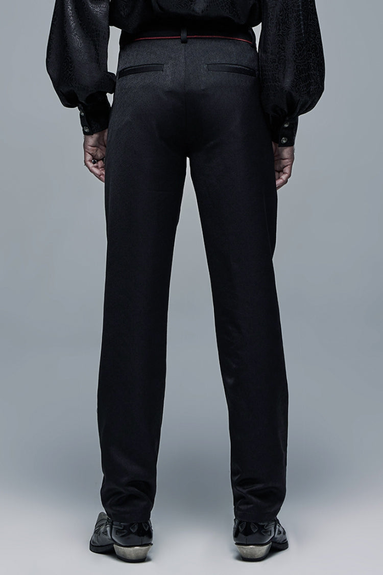 Bat Pocket Decoration Men's Gothic Pants 2 Colors - Product - 10