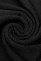 Black Sleeveless Print Bat Embroidery Slim Women's Gothic Vest - Product - 8