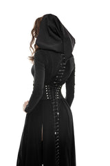 Black Metal Nails Metal Hasp Decoration Womens Steampunk Girdle - Product - 6