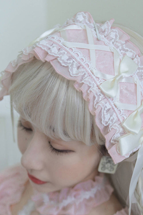 Love Overture Ruffled Bow High Waisted Sweet Lolita JSK Dress - Product - 7