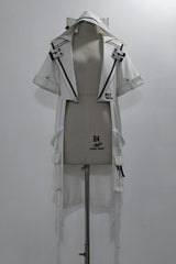 White [White Cat] Functional Style Ouji Fashion Prince Handsome Lolita Cat Ears Coat - Product - 3