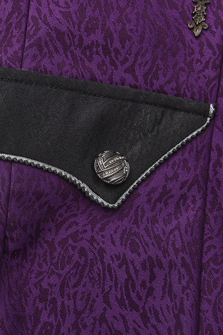 [Eternal Blood Moon Forest] V Collar Sleeveless Ouji Fashion Elegant Prince Handsome Lolita Coat 2 Colors - Product - 10