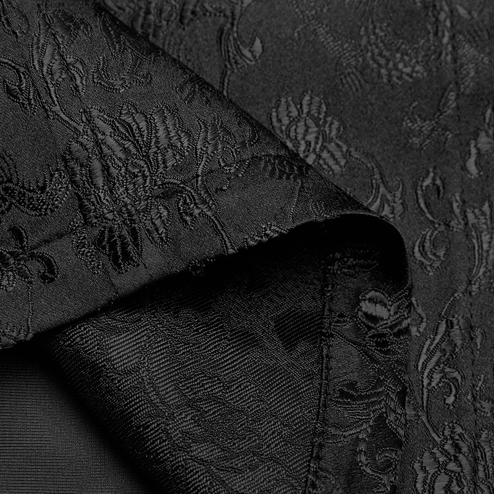Futuristic Dragon Pattern Jacquard Mini Dress - image 8