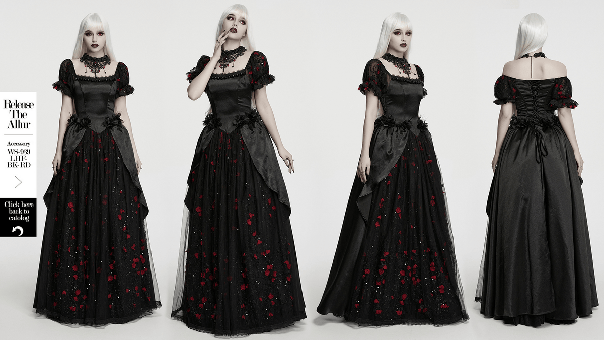 Gorgeous Rose Dress with Victorian Lace and Floral Details - image 16