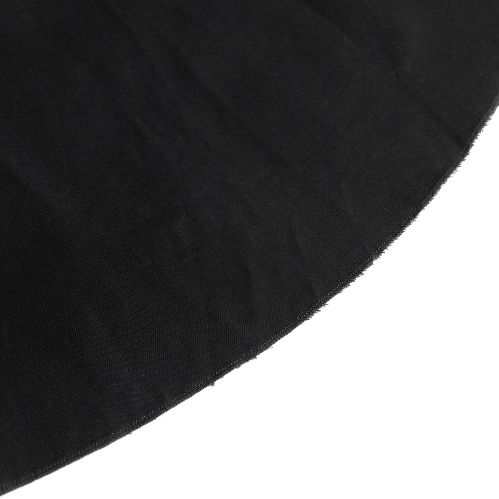 Gothic Black Velvet and Lace High Low Evening Dress - image 12