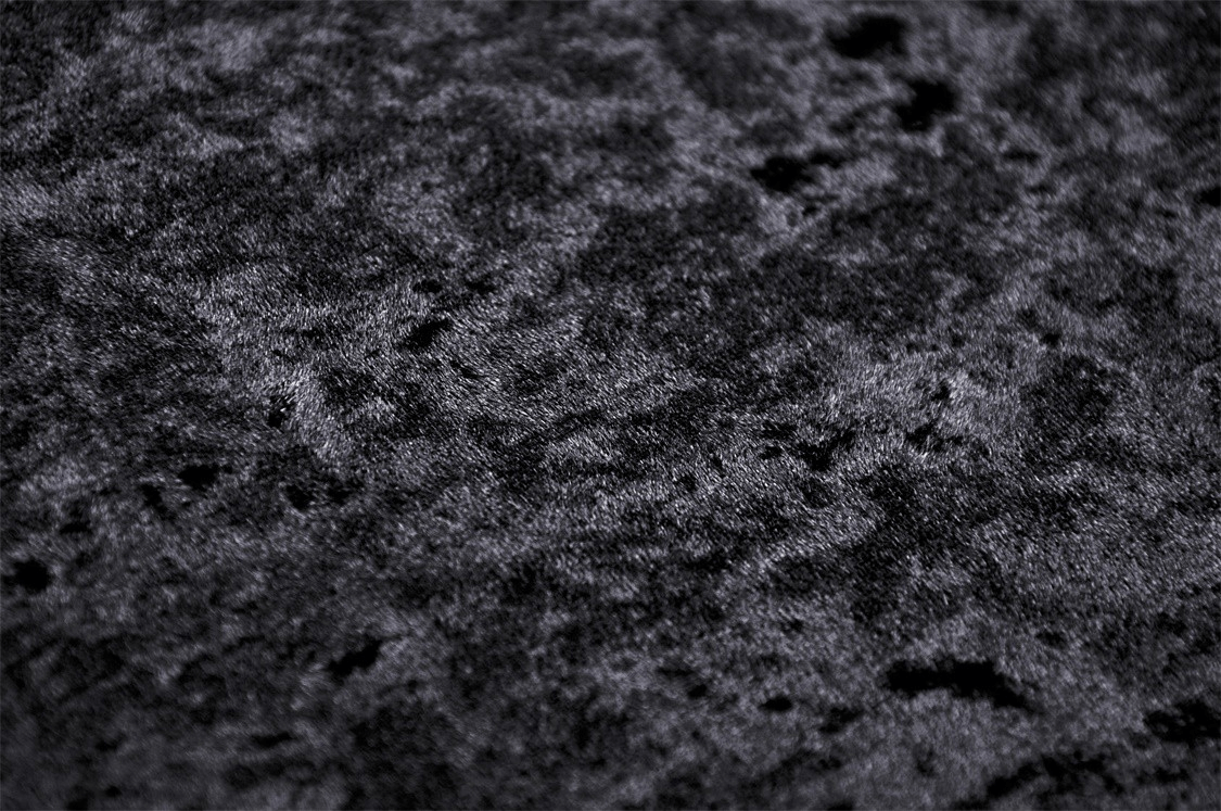 Gothic Dramatic Black Velvet Lace Asymmetrical Dress - image 13