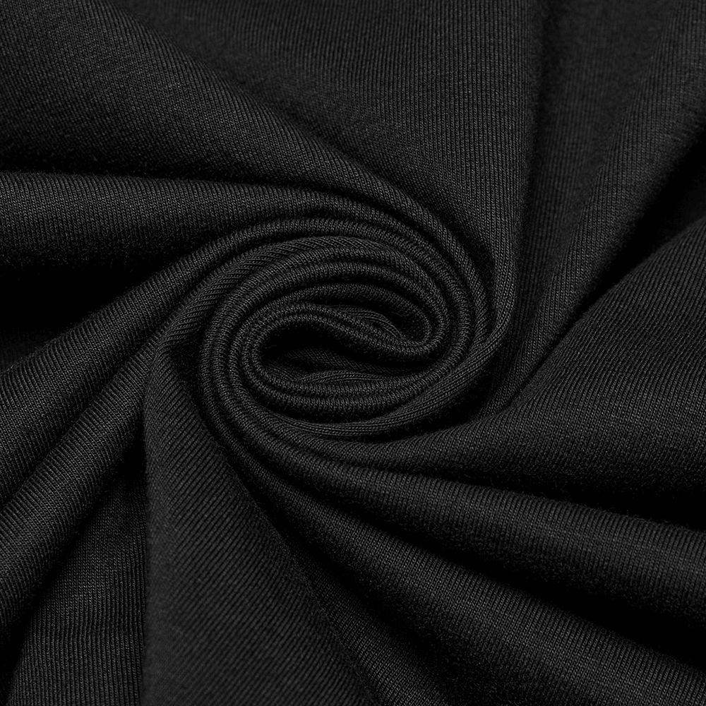 Gothic Mesh Panel Dress with Claw Slashed Design - image 8