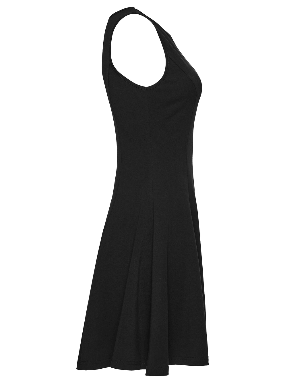 Gothic Moon Phase Skater Black Dress for Women - image 5