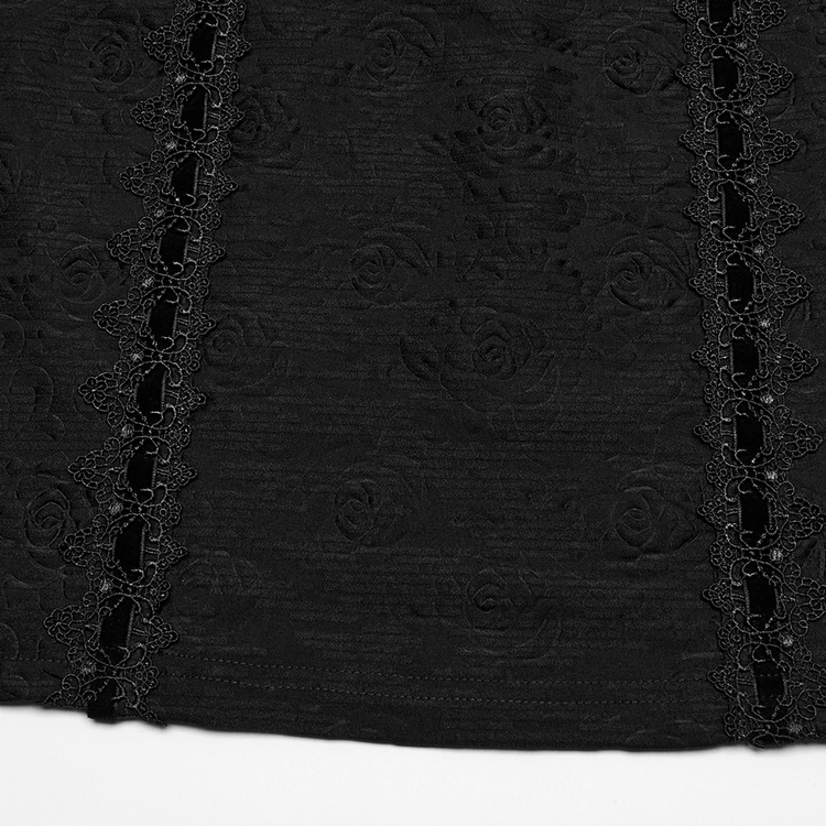 Gothic Sleeveless Cheongsam Dress with Hollow Cutout - image 8