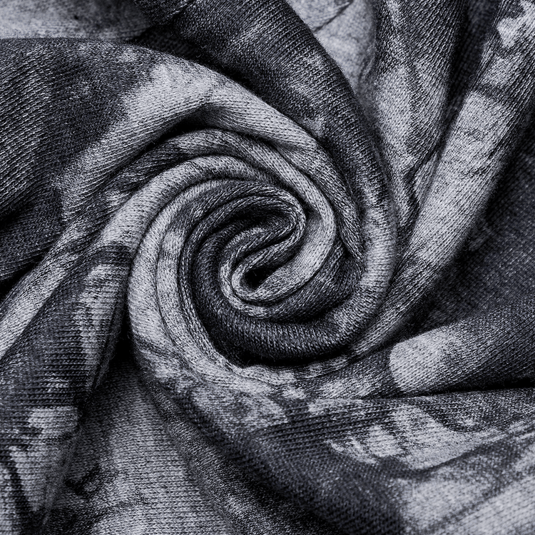 Gothic Tie-Dye Buckle Dress - Elastic and Sexy Fit - image 9