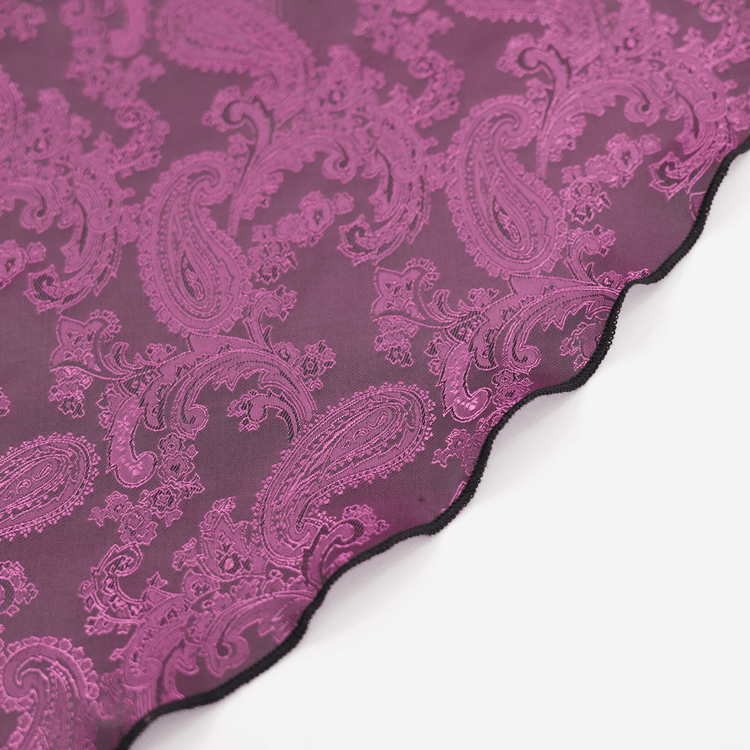 Mysterious Lace Cheongsam Dress with High Collar - image 11