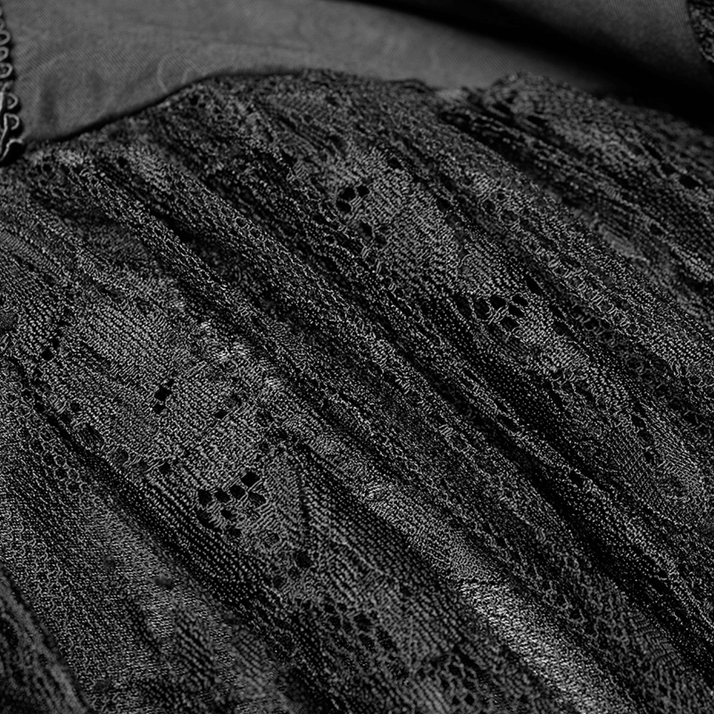 Punk Rave Celestia Gothic Victorian Lace Long Dress - image 8