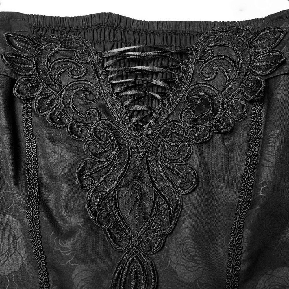 Punk Rave Celestia Gothic Victorian Lace Long Dress - image 9
