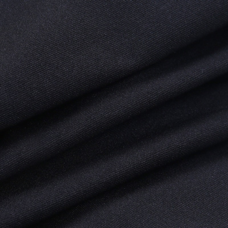 Sexy Gothic Women's Bodycon Mini Dress of Leather / Vintage Black Dress with high waist - image 12