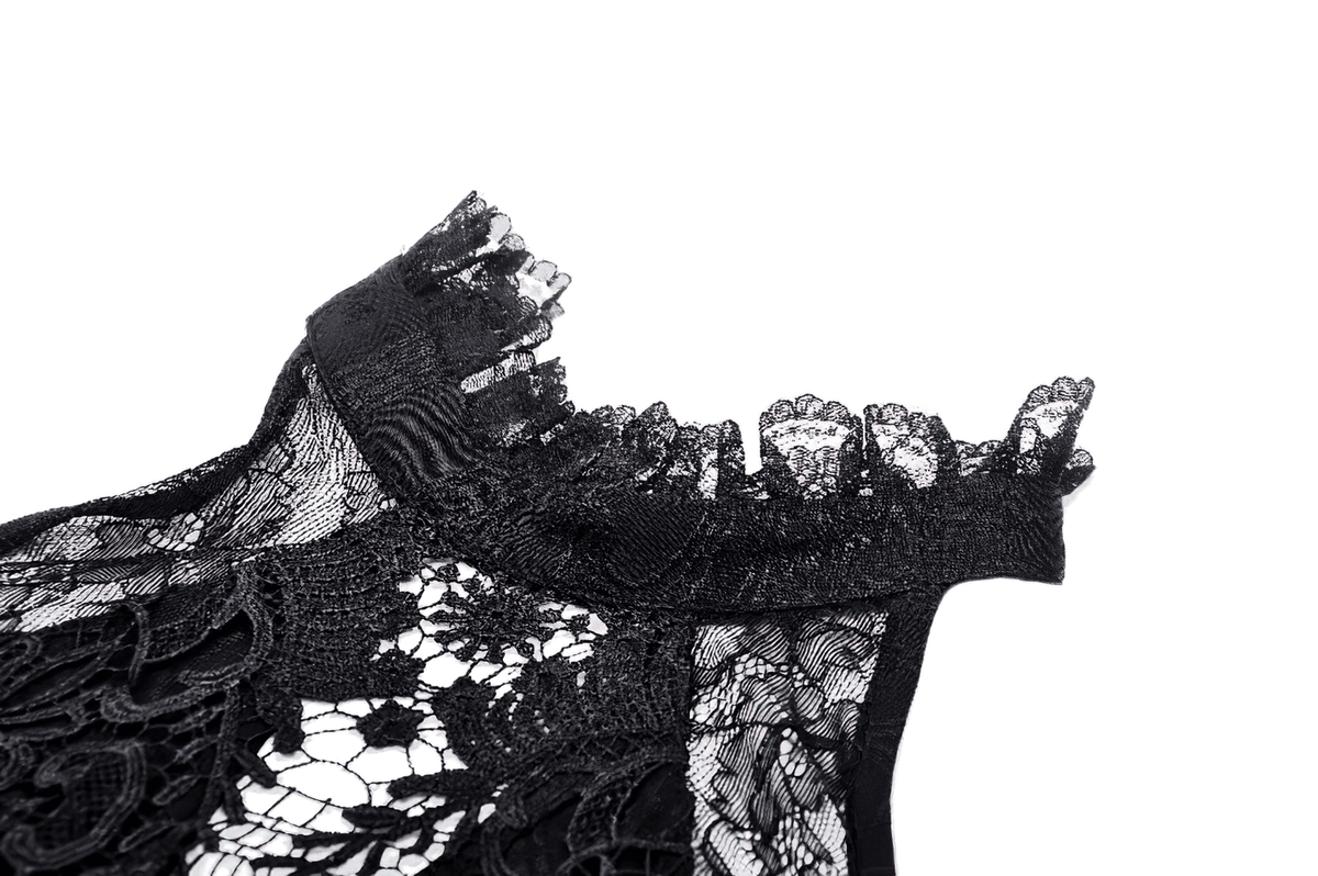 Sexy Lace Off-Shoulders Dress with Bell Sleeves - image 7