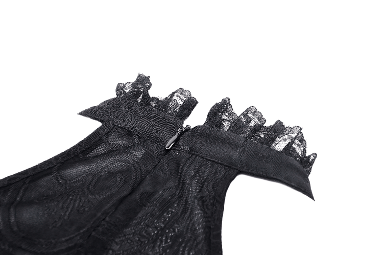 Sexy Lace Off-Shoulders Dress with Bell Sleeves - image 8