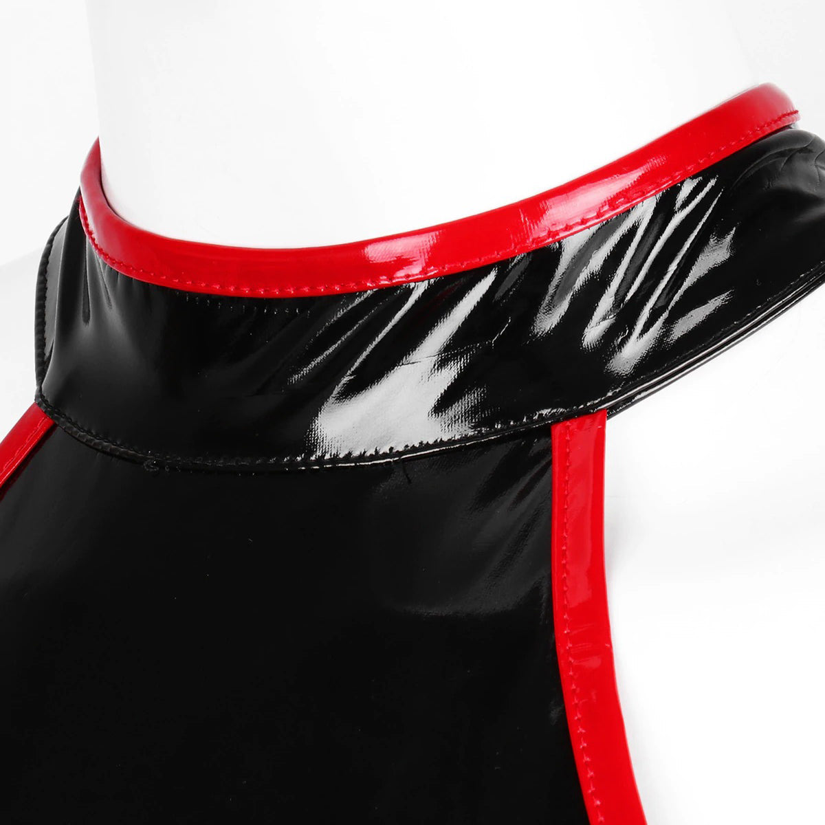Slim Fit Bodycon Dress for Pole Dance / Women's Wetlook Sleeveless Dress in Alternative Apparel - image 9
