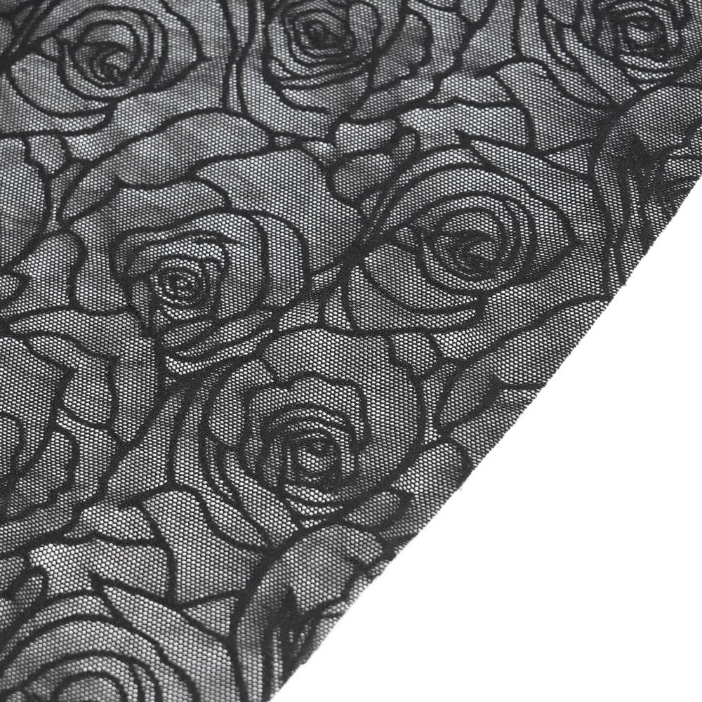 Stunning Gothic Floral Corset Dress with Lace Detailing - image 13