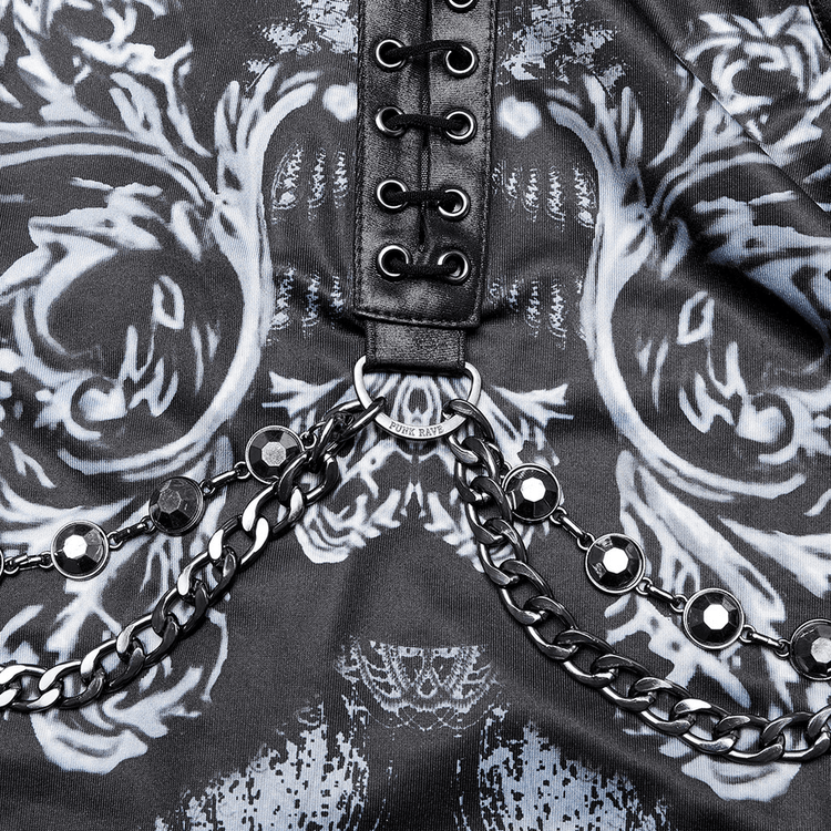 Stylish Women's Futuristic Sci-Fi Printed Dress - image 9